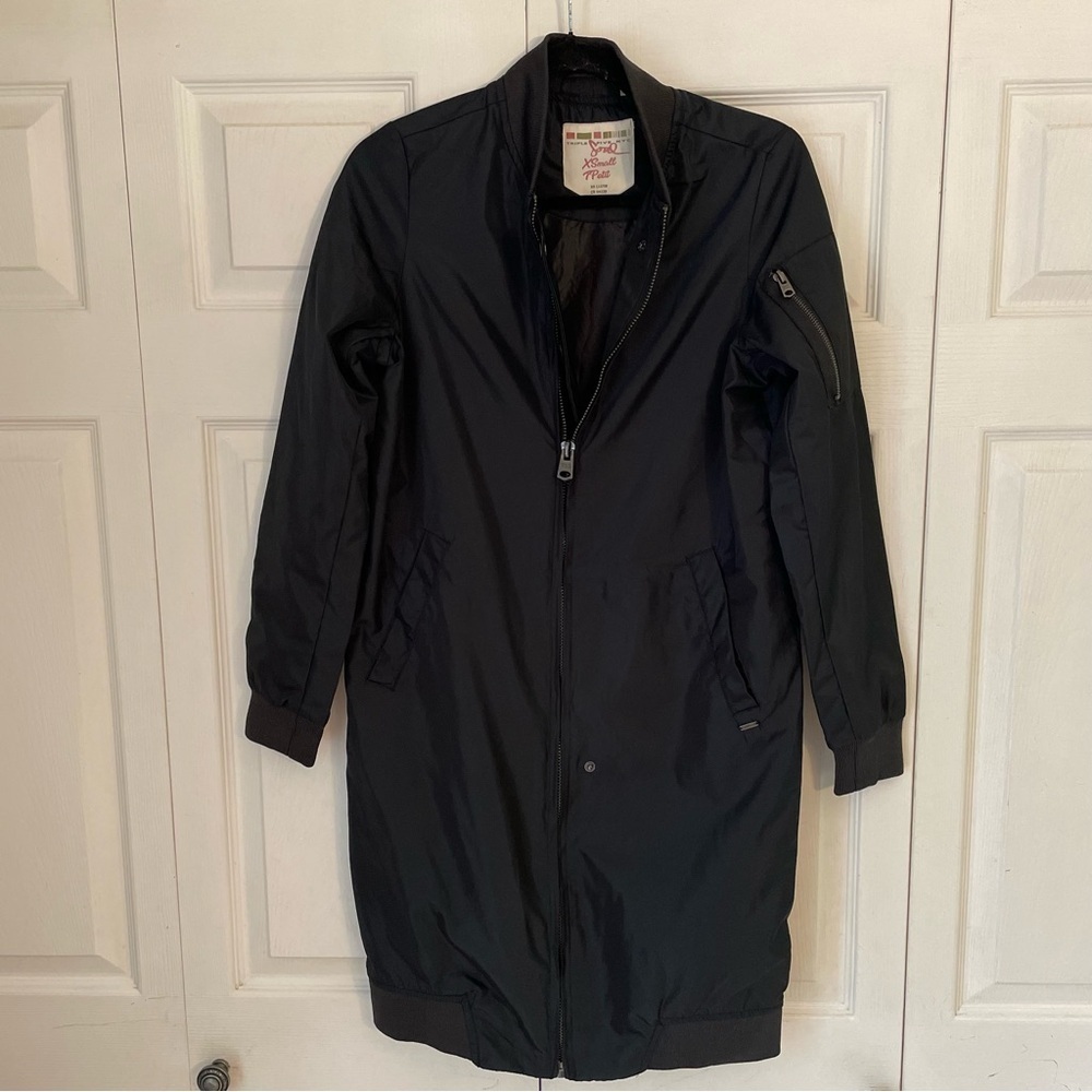 Triple Five Soul NYC Petite Long Lightweight Coat Extra Small